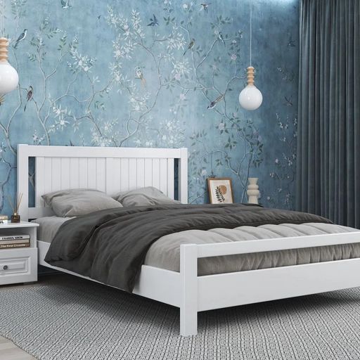 Кровать «Ванесса», белая